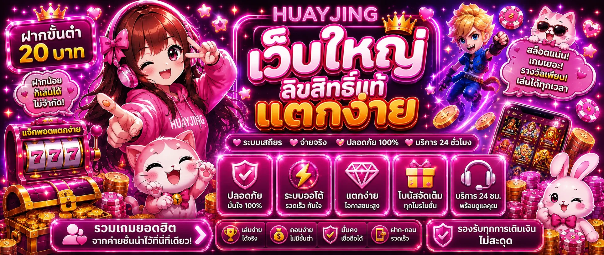 HUAYJING เว็บหวยออนไลน์ หวยยี่กี หวยลาว หวยฮานอย